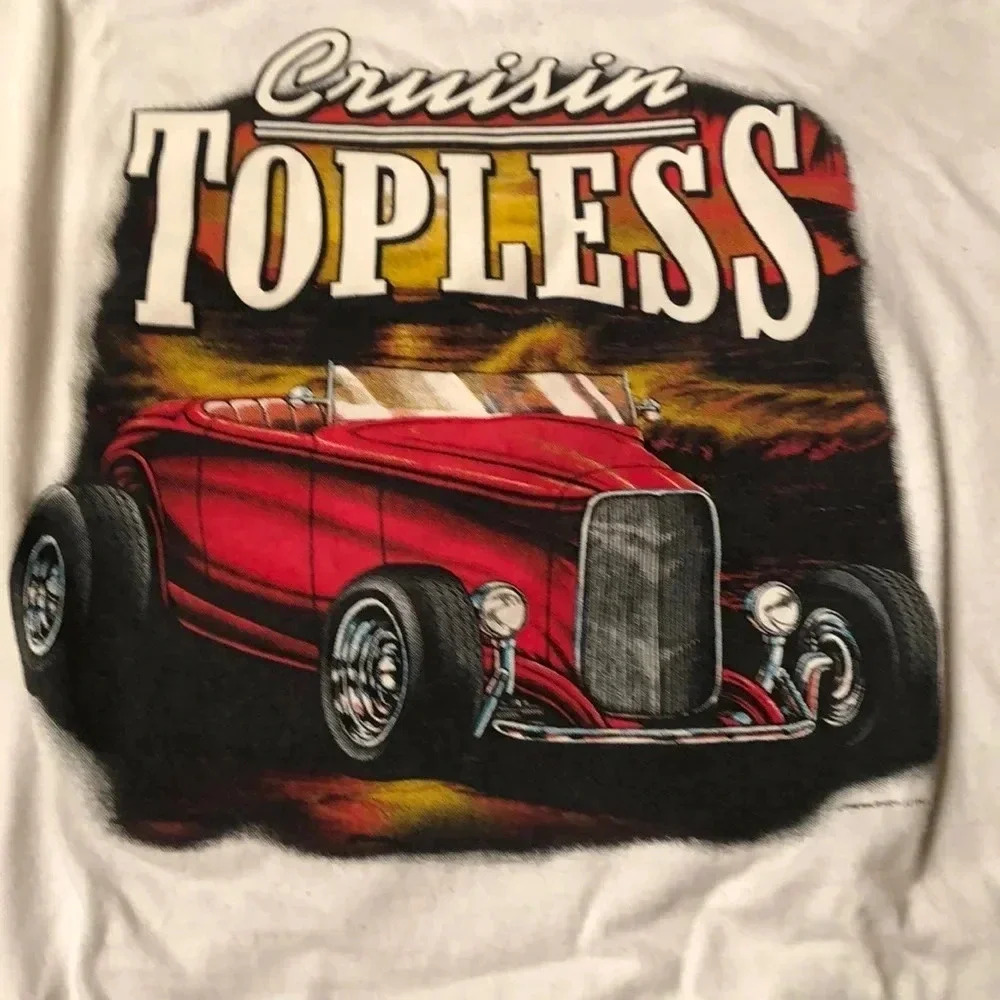 Cruisin Topless Tee Shirt